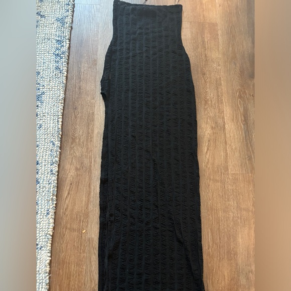 White Fox Soft Nights Maxi Dress black - Picture 2 of 5